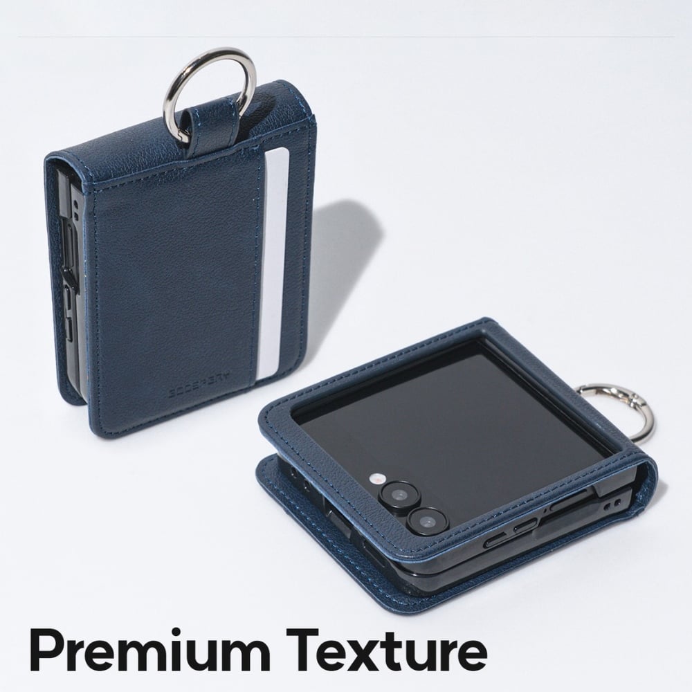 Mercury Basic Diary - θήκη για Samsung Galaxy Z Flip8 - Μπλε - Image 2
