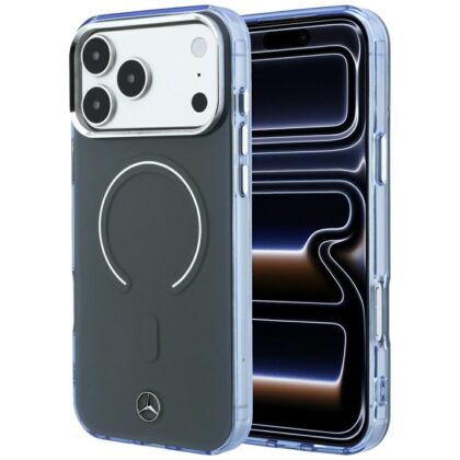 Mercedes Double Layer Iconic Logo - θήκη για Apple iPhone 18 Pro Max / 17 Pro Max - Γκρι