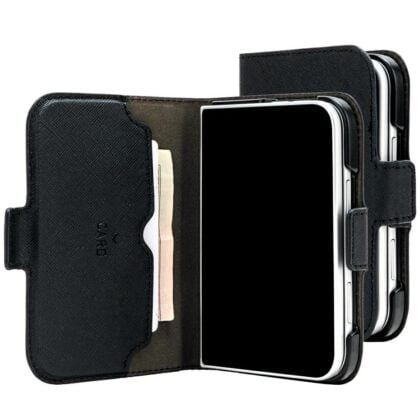 Mercury Premium Wallet Diary - θήκη για Apple iPhone Duo - Μαύρο