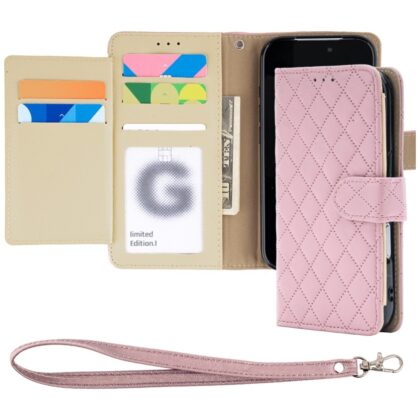 Mercury Luxe Diary - θήκη για Apple iPhone 17 Pro / 18 Pro - Ροζ