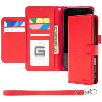 Mercury Essential Diary - θήκη για Apple iPhone 17 Pro Max / 18 Pro Max - Κόκκινο