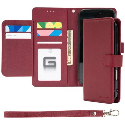 Mercury Essential Diary - θήκη για Apple iPhone 17 Pro Max / 18 Pro Max - Κόκκινο