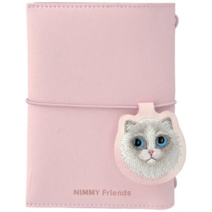 Nimmy New Big Eyed Cute Pets 2.0 Σετ Σημειωματάριο + Στυλό, Ροζ