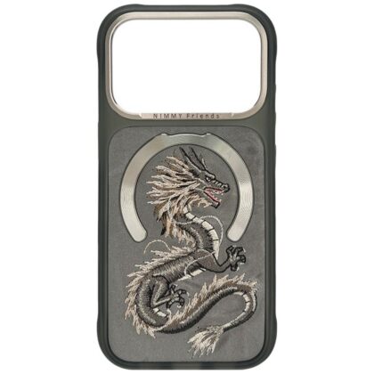 Nimmy Etui MagSafe Fantasy Animal για iPhone 18 Pro Max / 17 Pro Max γκρι