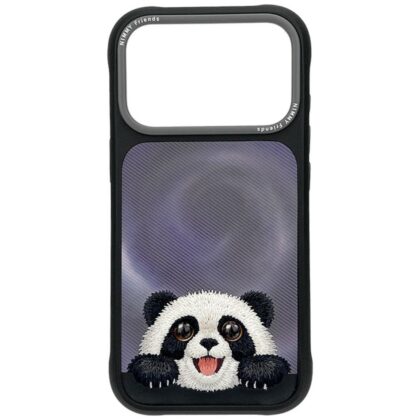 Nimmy Big Eyed Lying Giant Panda - θήκη για Apple iPhone 18 Pro Max / 17 Pro Max - Μαύρο