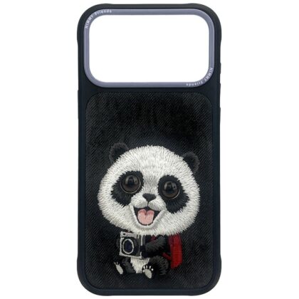 Nimmy Big Eyed Giant Panda - θήκη για Apple iPhone 18 Pro / 17 Pro - Μαύρο