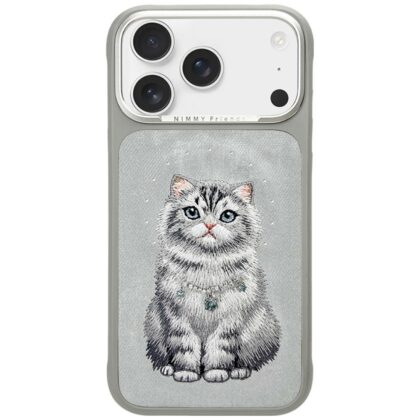 Nimmy Lucky Fashion Cat MagSafe - θήκη για Apple iPhone 17 Pro / 18 Pro - Γκρι