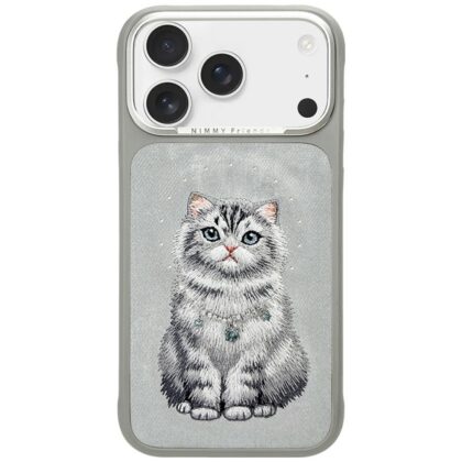 Nimmy Lucky Fashion Cat MagSafe - θήκη για Apple iPhone 17 Pro Max / 18 Pro Max - Γκρι