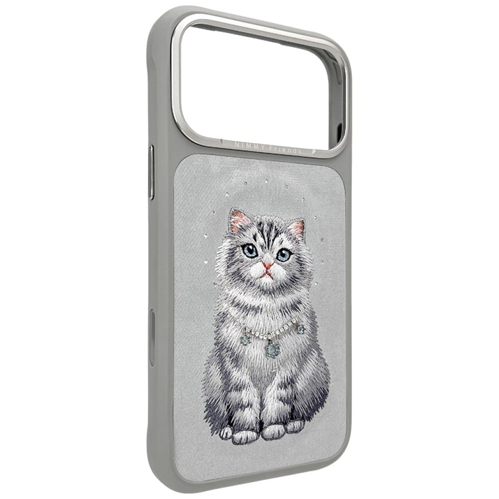 Nimmy Lucky Fashion Cat MagSafe - θήκη για Apple iPhone 17 Pro Max / 18 Pro Max - Γκρι - Image 3