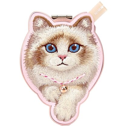 Γούρι Μαγνητικό Nimmy Denim Fashion Ragdoll Cat ροζ