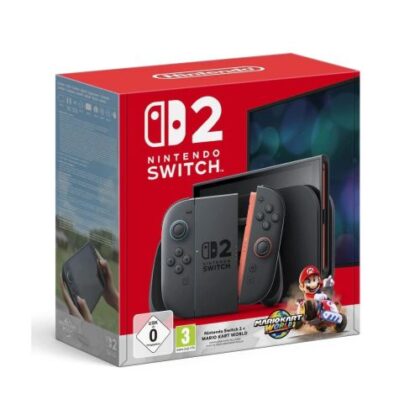 Nintendo Switch 2 Σετ Κονσόλας με Joy-Con + Mario Kart World, Μαύρο EU