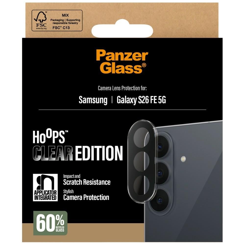 Προστατευτικό φακού PanzerGlass Hoops για Samsung Galaxy S26 FE 5G από σκληρυμένο γυαλί - Image 4
