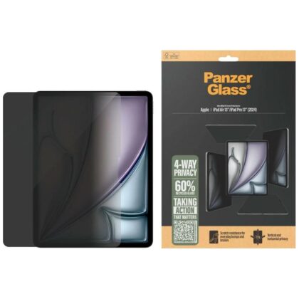 PanzerGlass 4-Way Privacy Προστατευτικό Οθόνης Ultra-Wide Fit για iPad Air 13" / Pro 13