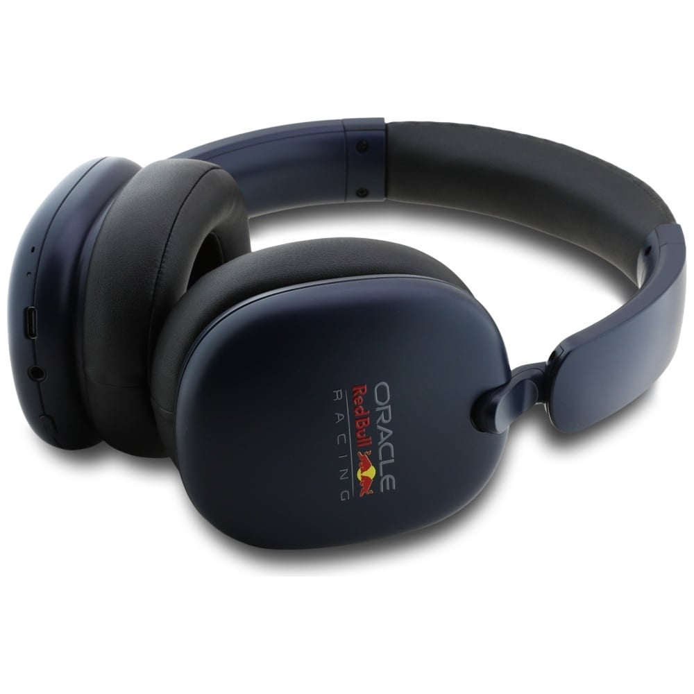 Red Bull Ακουστικά Bluetooth Over-Ear Printed Logo Navy Blue - Image 2