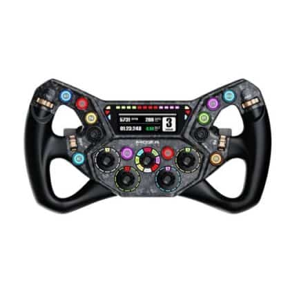 MOZA Racing Steering Wheel CS5 Pro, 22 Κουμπιά, 2.99" Οθόνη, Μαύρο, EU για PC