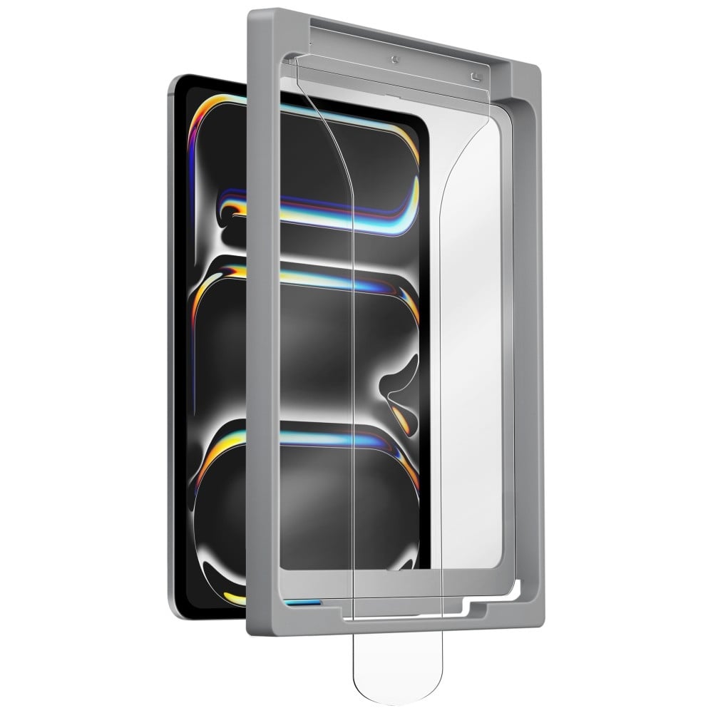 UNIQ Optix Clear Exofit προστατευτικό γυαλί με εφαρμογέα για iPad Pro 11" M4 2024 / M5 2025 - Image 5