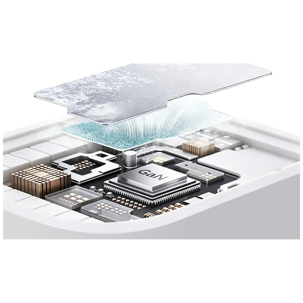 USAMS CC339 T76 Φορτιστής Τοίχου 45W GaN USB-C Λευκός - Image 3