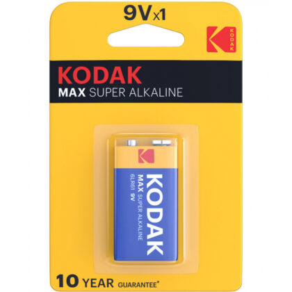 Kodak Max Super 6LR61 Αλκαλικές Μπαταρίες 9V