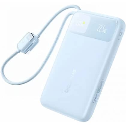 Baseus EnerFill FC11 Powerbank 10000mAh 22.5W QC + PD Μπλε E0027R06