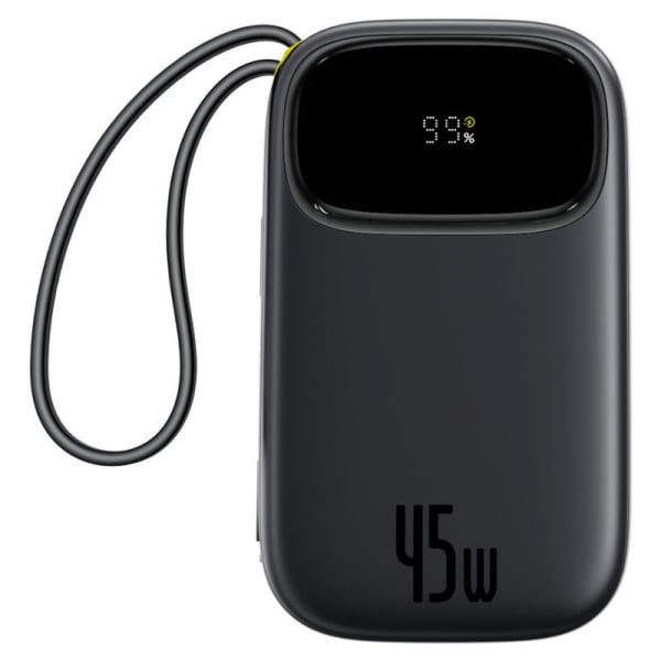 Baseus EnerFill FC31 Qpow Powerbank 10000mAh 45W QC + PD Μαύρο - Image 2