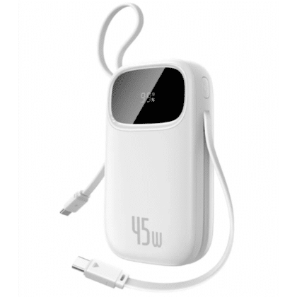 Baseus EnerFill FC31 Qpow Powerbank 20000mAh 45W QC + PD Λευκό