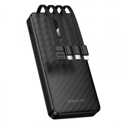 Borofone BJ84 Powerbank 10.000mAh 10W, Μαύρο