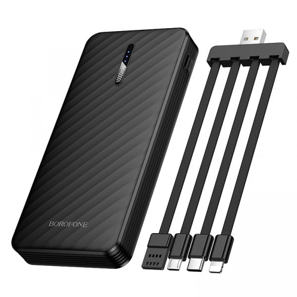Borofone BJ84 Powerbank 10.000mAh 10W, Μαύρο - Image 2