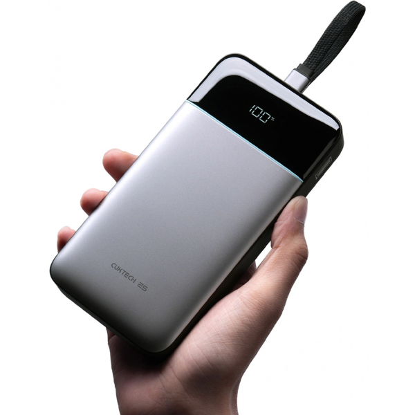 Cuktech LPB252N Powerbank 25000mAh 120W QC + PD Γκρι - Image 3