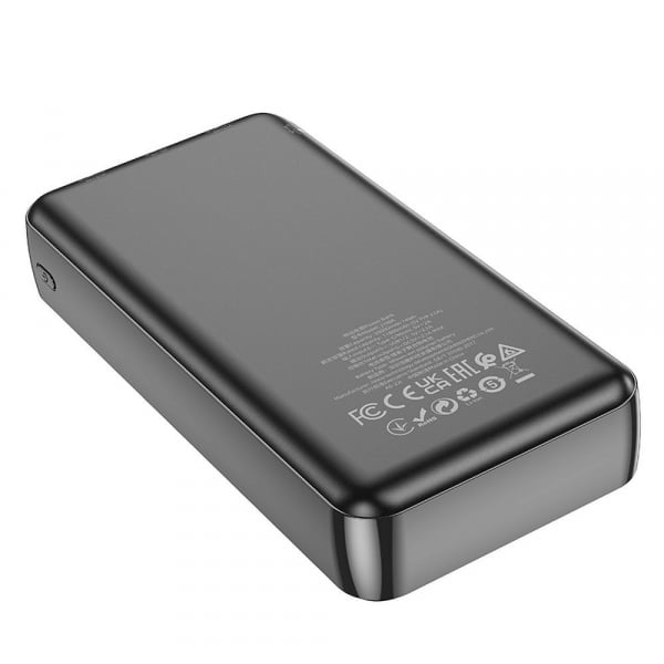 Hoco J100A Powerbank 20000mAh 10W Μαύρο - Image 3