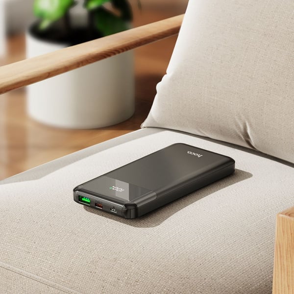 Hoco J102 Powerbank 10000mAh 20W QC + PD Μαύρο - Image 4