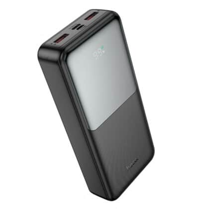 Hoco J136A Powerbank 20000mAh 22.5W QC + PD Μαύρο