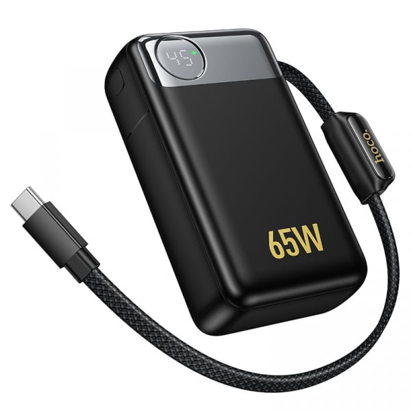 Hoco Q53 Powerbank 12000mAh 65W QC + PD Μαύρο - Image 3