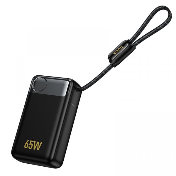 Hoco Q53 Powerbank 12000mAh 65W QC + PD Μαύρο - Image 4