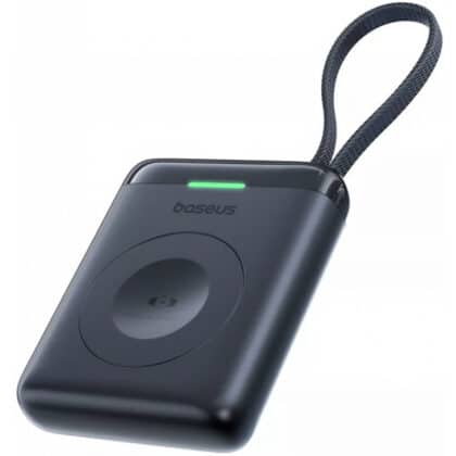 Baseus EnerFill FW11 Powerbank για Apple Watch Series, 1640mAh, 5W, 1 x QI, Μαύρο