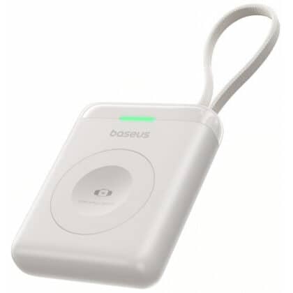 Baseus EnerFill FW11 Powerbank για Apple Watch Series 1640mAh 5W 1 x QI Λευκό E0205302