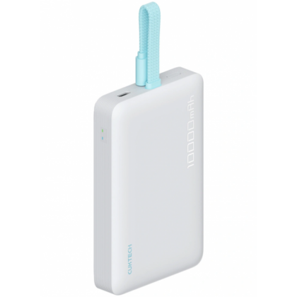 Cuktech CP132ML Powerbank 10000mAh 22.5W PD + QI Λευκό
