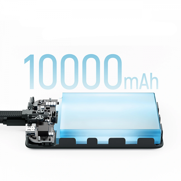 Cuktech CP132ML Powerbank 10000mAh 22.5W PD + QI Λευκό - Image 3