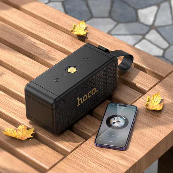 Hoco HT1 Max Bluetooth ηχείο 2 x 20W TWS Μαύρο - Image 4
