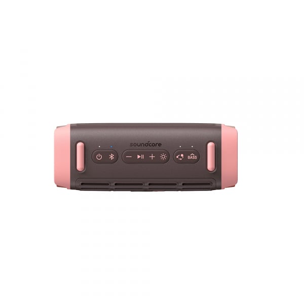 Anker SoundCore Boom 3i Bluetooth ηχείο 50W RGB αδιάβροχο καφέ ροζ D5100080 - Image 3