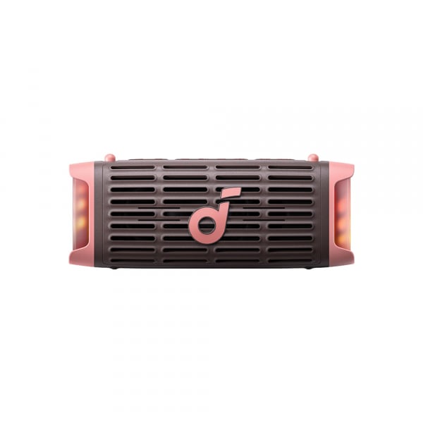 Anker SoundCore Boom 3i Bluetooth ηχείο 50W RGB αδιάβροχο καφέ ροζ D5100080 - Image 4