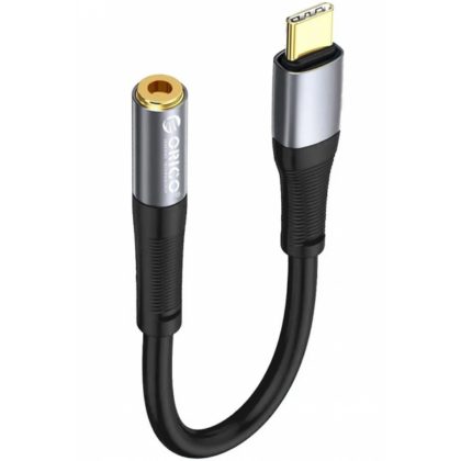Orico AXC-02 USB-C σε 3.5mm Προσαρμογέας Ήχου Μαύρο