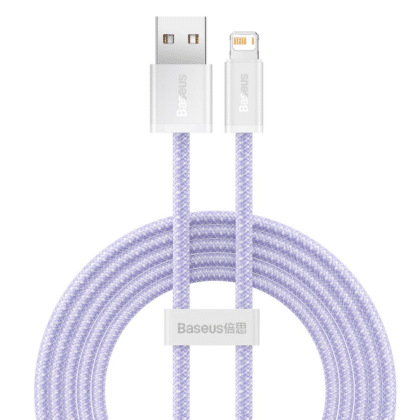Baseus Dynamic Series Καλώδιο USB-A σε Lightning 18W 2.4A 2m Μωβ CALD000505