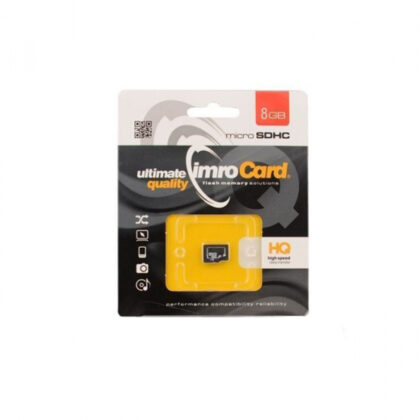 Imro microSDHC Κάρτα Μνήμης 8Gb Class 10