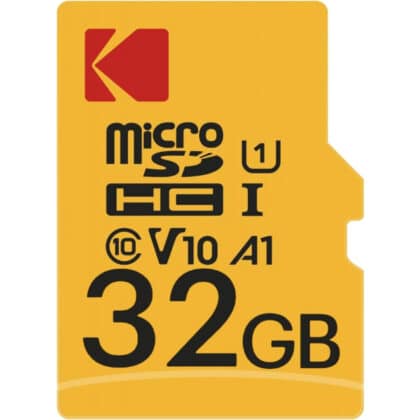 Kodak microSDHC Κάρτα Μνήμης 32GB Class 10 / UHS-1 U1 με Αντάπτορα