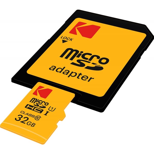 Kodak microSDHC Κάρτα Μνήμης 32GB Class 10 / UHS-1 U1 με Αντάπτορα - Image 2