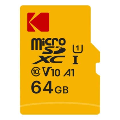 Kodak microSDXC Κάρτα Μνήμης 64GB Class 10 / UHS-1 U1 EKMSDM64GXC10K