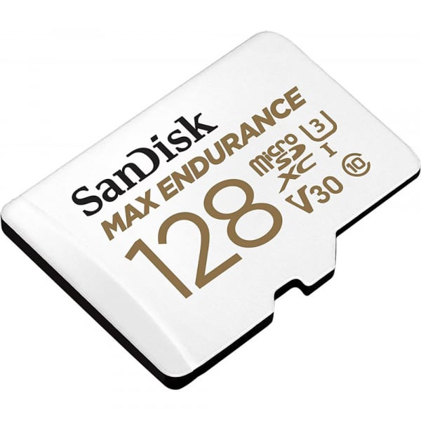 SanDisk MAX Endurance microSDXC Κάρτα Μνήμης 128GB με Αντάπτορα, Class 10 / UHS-1 U3, SDSQQVR-128G-GN6IA - Image 4