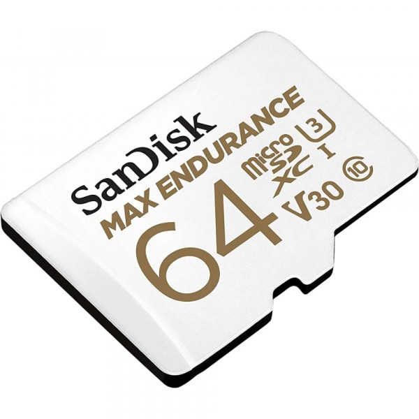 SanDisk MAX Endurance microSDXC Κάρτα Μνήμης 64GB με Αντάπτορα, Class 10 / UHS-1 U3, SDSQQVR-064G-GN6IA - Image 4