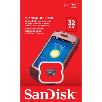 SanDisk Ultra microSDHC Κάρτα Μνήμης 32Gb Class 4