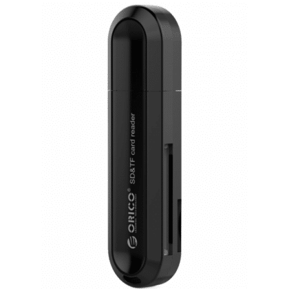 Orico CRS21 Card Reader USB 3.0, SD - microSD, Μαύρο